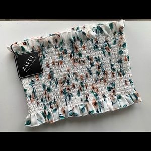 Zaful Floral Tubetop